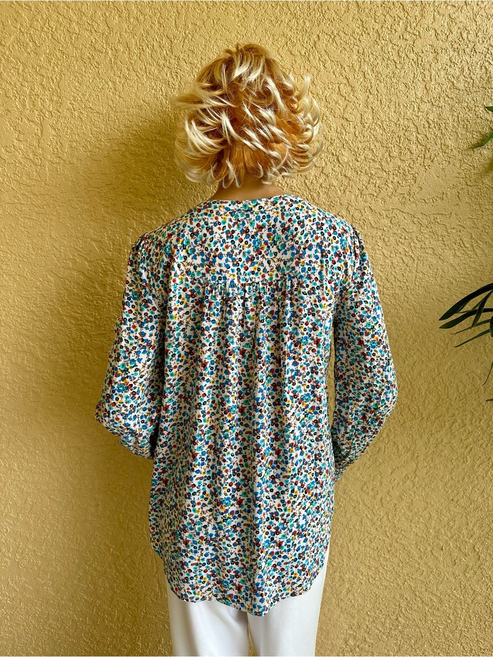 Jane and Delaney petite floral print blouse - Picture 7 of 12